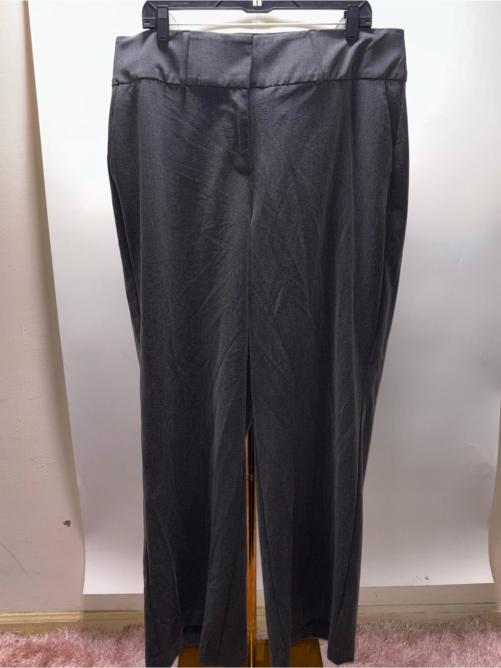 Lane Bryant Charcoal Straight-Leg Dress Pants Size 18
